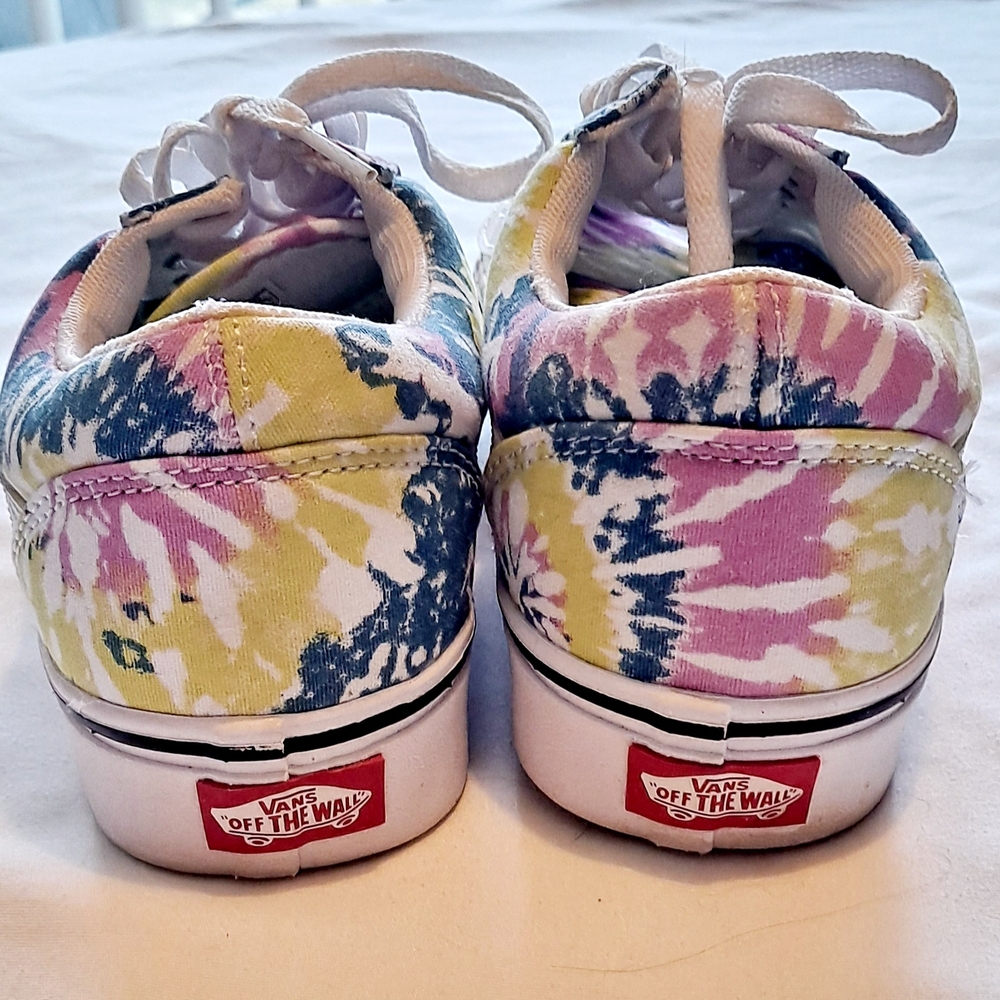 Vans Tie Died Comfy Cushion Old Skool 500383 Men's Size 8 Women's Sz 9.5 Shoes. - Picture 4 of 7